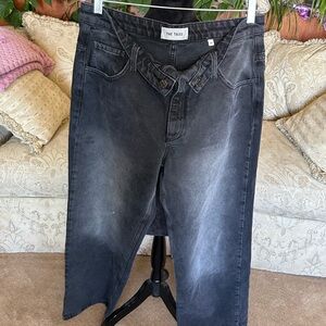 Free People Women's Black Jeans